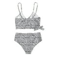 thumbnail image 4 of Hinvhai Womens swimsuits clearance,Women Bandeau Bandage Bikini Set Push-Up Brazilian Swimwear Beachwear Swimsuit White L(L), 4 of 8
