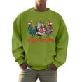 thumbnail image 1 of Chandail à Capuche Mode pour Hommes Logo de Vacances de Noël Automne Imprimé Chandail Décontracté Confortable, 1 of 4