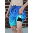 thumbnail image 5 of Lollipie Boys Swim Trunks Compression Liner Swim Shorts Quick Dry Bathing Suit with Boxer Brief Swimwear 7-20T, 5 of 8