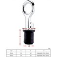 thumbnail image 5 of Vett Bouchon de Bateau Bouchon de Vidange Marine en PVC Étanche Poignée en T Bouchon en Acier Inoxydable, 5 of 5