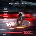 thumbnail image 3 of Unidad de estado sólido externa portátil Netac 512GB USB 3.2, 3 of 7