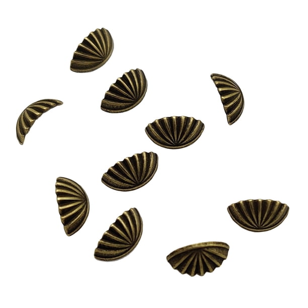 Muebles en miniatura para casa de muñecas vintage, escala 1:12, 10 unidades, cajones para casa de muñecas a escala 1:12 Bronce
