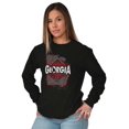 thumbnail image 4 of Georgia GA Southern Style Pride Proud Long Sleeve TShirt Men Women Brisco Brands S, 4 of 6