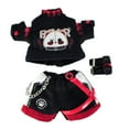 thumbnail image 1 of Ropa para muñeca bebé 1:12 Hugo Vestido Negro, 1 of 8