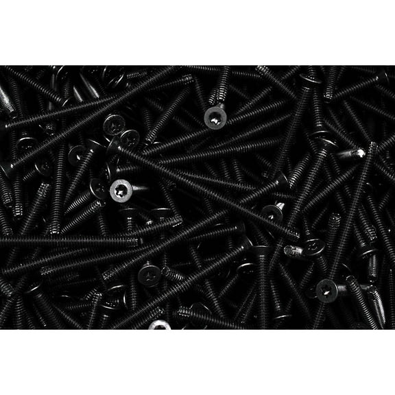 (100) Torx T30 Trailer Deck Floorboard Screw 1/4-20 x 4 Flat Thread Cutting