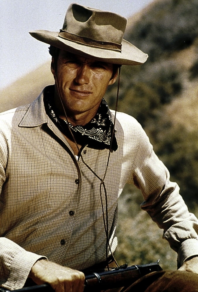 Clint Eastwood in a cowboy costume Photo Print (24 x 30)