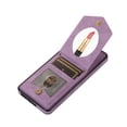 thumbnail image 2 of Dteck Case for Samsung Galaxy A53 5G,Magnetic Leather Card Holder Wallet Shockproof Rubber Kickstand Cover with Shoulder Strap,Purple, 2 of 5