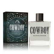 Cowboy Gunslinger Cologne by Tru Western - A Natural and Authentic Cologne Spray for Men With a Blend of Bergamot, Huckleberry, and Sage - 3.4 oz 100 mL