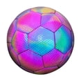 thumbnail image 3 of Balón de Fútbol Reflectante Sharpla Balón de Entrenamiento de Fútbol Holográfico, 3 of 8