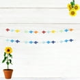 thumbnail image 3 of OUNONA Assorted Color Paper Garland for Baby Room Decoration Perfect for Birthday Party or Baby Shower Banner 2PCS, 3 of 8