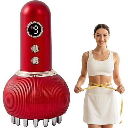 Yuonry Body Sculpting Machine, Lymphatic Drainage Massager & Anti Cellulite Massage Tool, for Legs, Arms & Belly, Body Red