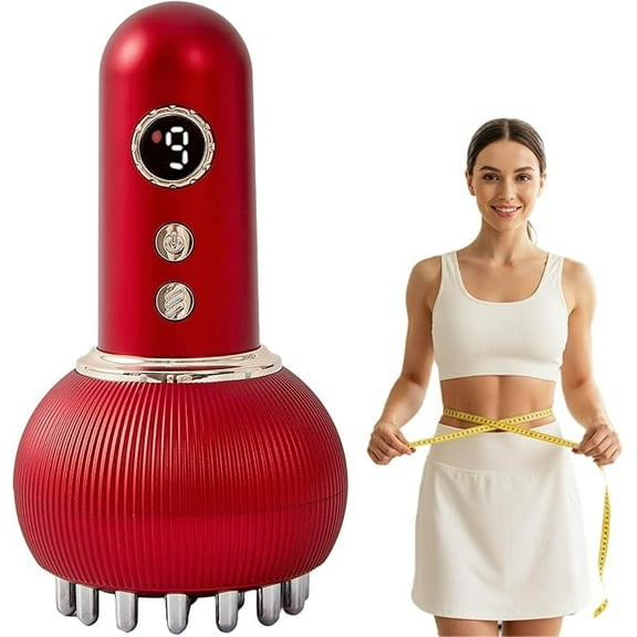 Yuonry Body Sculpting Machine, Lymphatic Drainage Massager & Anti Cellulite Massage Tool, for Legs, Arms & Belly, Body Red