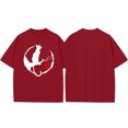 thumbnail image 6 of Yopmin Funny Cat Shirts Crew Neck Short Sleeve Graphic Tees Summer Casual Cotton Tops for Party Daily Wear, 6 of 7