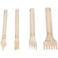 thumbnail image 4 of Leather Punch Chisel,4PCS Leather Punch Tool Leather Craft Leather Prong Chisel Smooth Operation, 4 of 14