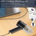 thumbnail image 3 of Wireless Handheld Car Vacuum Cleaner Portable Mini Vacuum Cleaner Super Suction Power - Wireless Star Black, 3 of 11