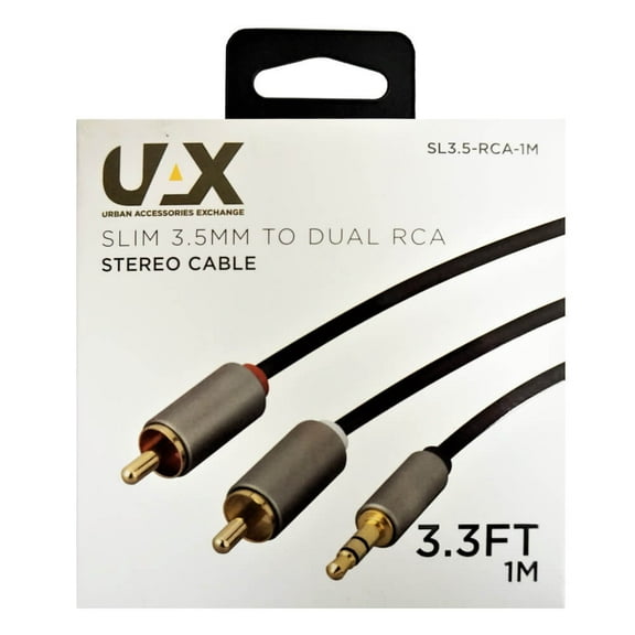 UAX SL35RCA1M 3 ft. 3.5mm to RCA Cable