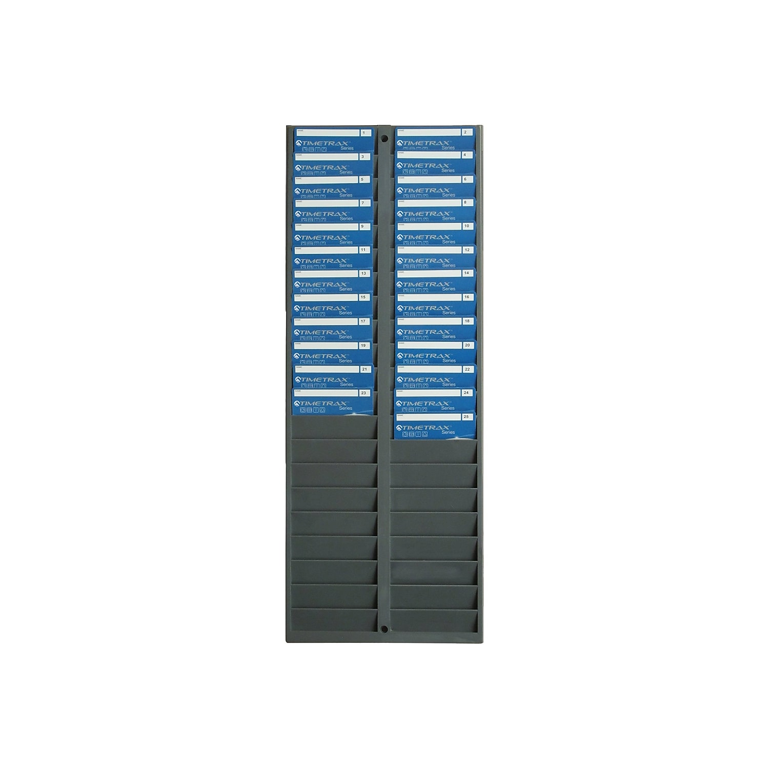 Pyramid Time Systems Pyramid Badge Rack 40 Pockets (500-4)