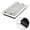 Powder Coated White, variant on Achtek Air Supply Vent 8"x 14" Duct Opening (Overall 9-1/2"x 15-3/4") Solid Cast Aluminum Register Cover | Powder Coated