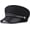 Black-c, variant on Chauffeur Hat Newsboy Cap Peaked Beret Cap Classic Driver Costumes Hats Captain Sailor-Hat for Men Women