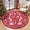 Christmas Red, variant on Edlbaegy Round Christmas Rug 6ft Round Rug,Soft Low Pile Round Area Rug Washable,Red Holiday Circle Rugs for Christmas Decor