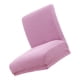 thumbnail image 5 of Cubiertas cortas para sillas traseras Cubierta de silla de comedor con respaldo bajo corto Jacquard Cubierta de taburete de mostrador elástico - Lily Fanmusic Cubiertas cortas para sillas traseras, 5 of 7