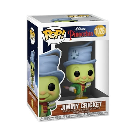 Funko - POP Disney: Pinocchio- Street Jiminy