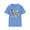 Carolina Blue, variant on Butterfly Shirt, T Shirt with Butterfly, Monarch Shirt