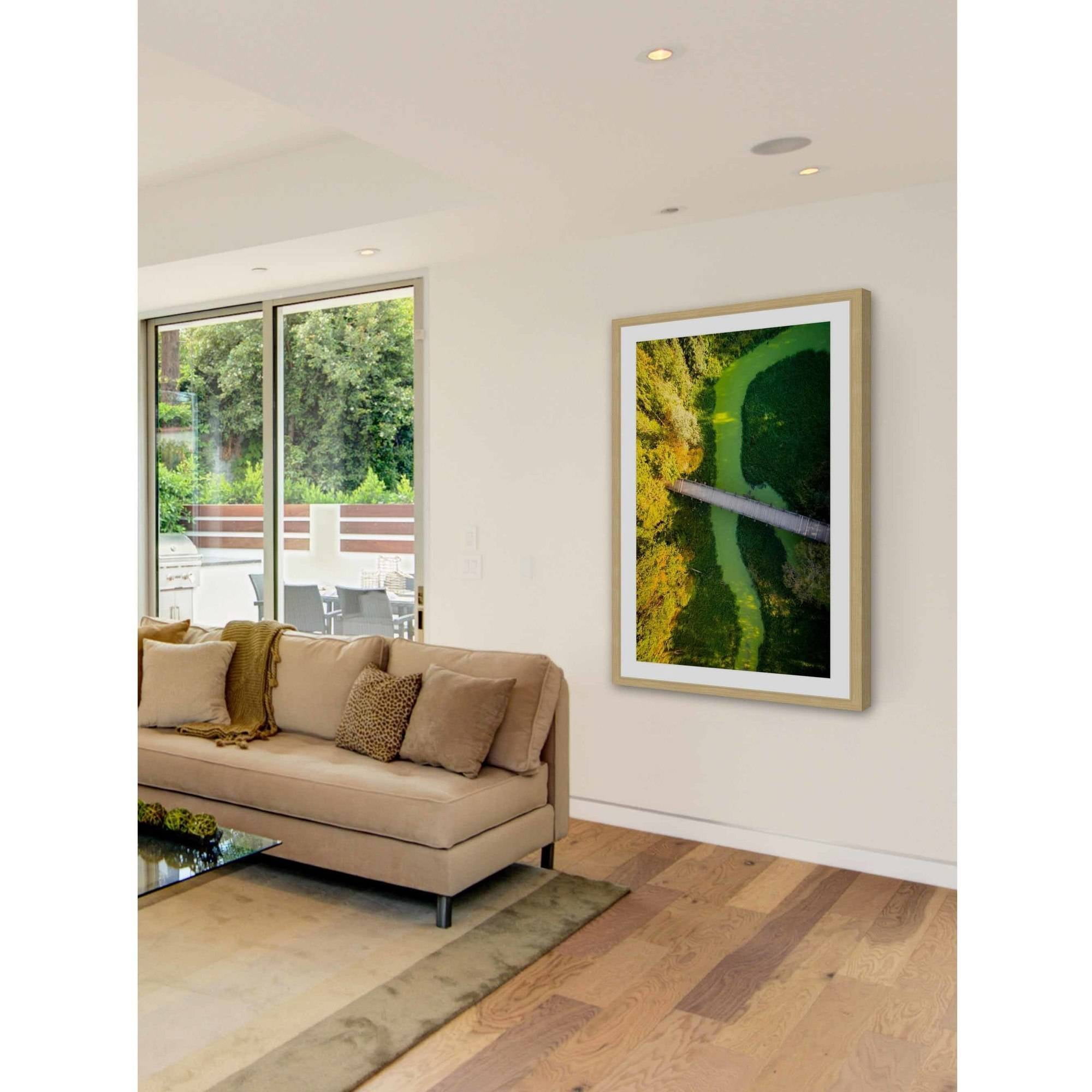 Marmont Hill "Pipeline" by Karolis Janulis Framed Painting Print