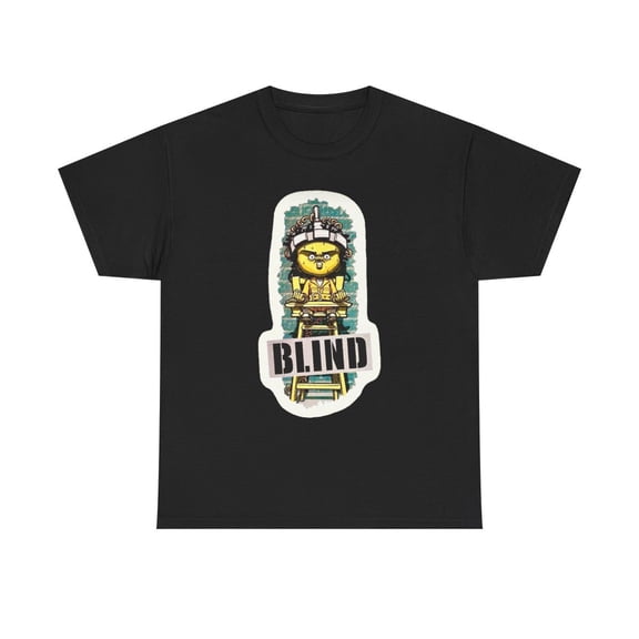 Gershon Mosley Blind Electric Chair Vintage Skateboard 2000 Classic TShirt Print - Black / M