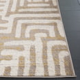 thumbnail image 5 of SAFAVIEH Amsterdam Elvan Geometric Area Rug, Ivory/Mauve, 5'1" x 5'1" Square, 5 of 13