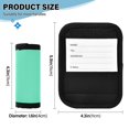 thumbnail image 2 of Luggage Handle Wrap for Suitcase 2 Pack Luggage Tag Identifiers for Travel Accessories Spearmint, 2 of 6
