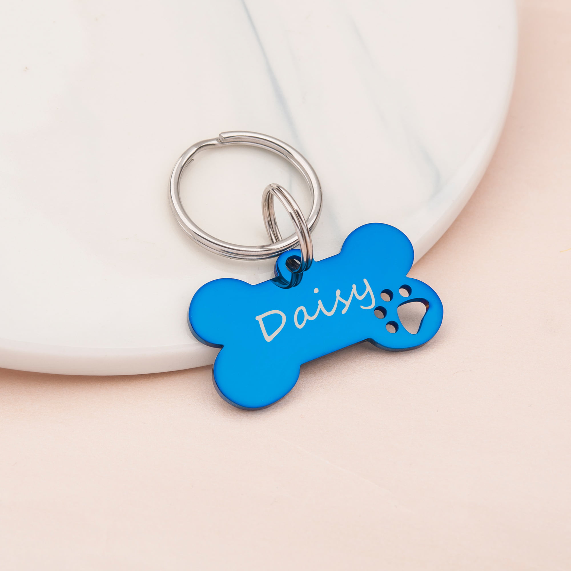 Blue Paw Print Sublimation Dog Tags Gráfico por Mini Craft Corner ·  Creative Fabrica