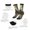 thumbnail image 3 of Naloa Ferocious Dinosaur Kids Socks Unisex Kids and Toddlers' Crew Socks, ,1 Pairs, 3 of 5