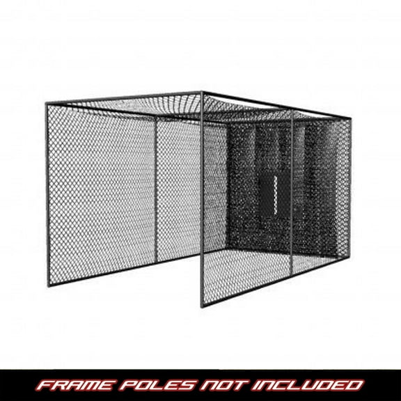 Cimarron Sports 20x10x10 Masters Golf Net and Baffle with Golf Net Target