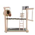 thumbnail image 1 of Climbing Toy for Birds Pet Climbing Decoration Swing Training Perch Parrots Cage Toy Gym Chew Toy Playstand, 1 of 5