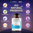 thumbnail image 3 of Healblend Digestive Health Probiotics 11.5 Billion CFU - Acidophilus Probiotic Supports Immune, Gut Health and Flush Out Bad Bacteria for Women & Men - 60 Capsules (2 Pack), 3 of 10