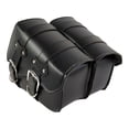 thumbnail image 1 of Bolsa de almacenamiento Eigraketly Universal para sillín de motocicleta Set 2 Negro 1 Par, 1 of 6