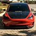 thumbnail image 3 of Model3 Model Y Front Bumper Splitter Glossy Black Sport Style Front Bumper Spoiler For Tesla Model3 Model Y Car Accessories, 3 of 7