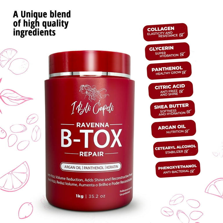 I Belli Capelli Ravenna B-tox Repair Mask Hair Rejuvenation Anti