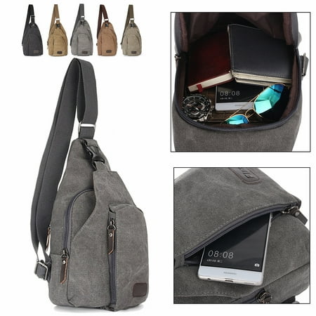 Military Vintage Tactical Canvas Shoulder Backpack Messenger Bag Satchel bag Travel Hiking Sport Bags Bookbag Working Bag for Men and (Best Tactical Messenger Bag)