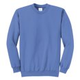 thumbnail image 5 of Mens Core Fleece Classic Crewneck Cotton/Poly fleece Sweatshirt Carolina Blue M, 5 of 6