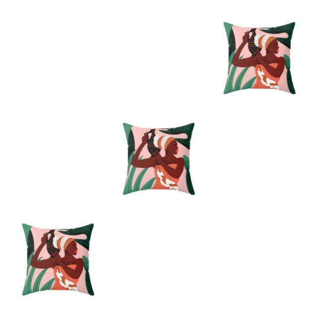 Advancent Funda de almohada apta fácil de limpiar para decoración del hogar funda de almohadas de poliéster y duradera W0134-11 Type1 NO1