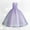 Light Purple, variant on RTKFRFLM Girls Elegant Puffy Tulle Dress Kids Flower Girl Wedding Gown Toddler Princess Party Dress for Piano Recital and Stage Performance Formal Special Occasion Evening Wear for Girls