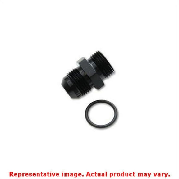 Vibrant Performance 16821 VIB16821 -4AN FLARE TO AN STRAIGHT CUT THREAD (7/16-20) WITH O-RING ADAPTER FITTING