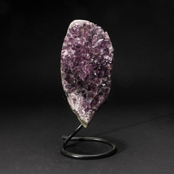 Genuine Amethyst Cluster On Metal Stand 6 Lbs Walmart Com Walmart Com