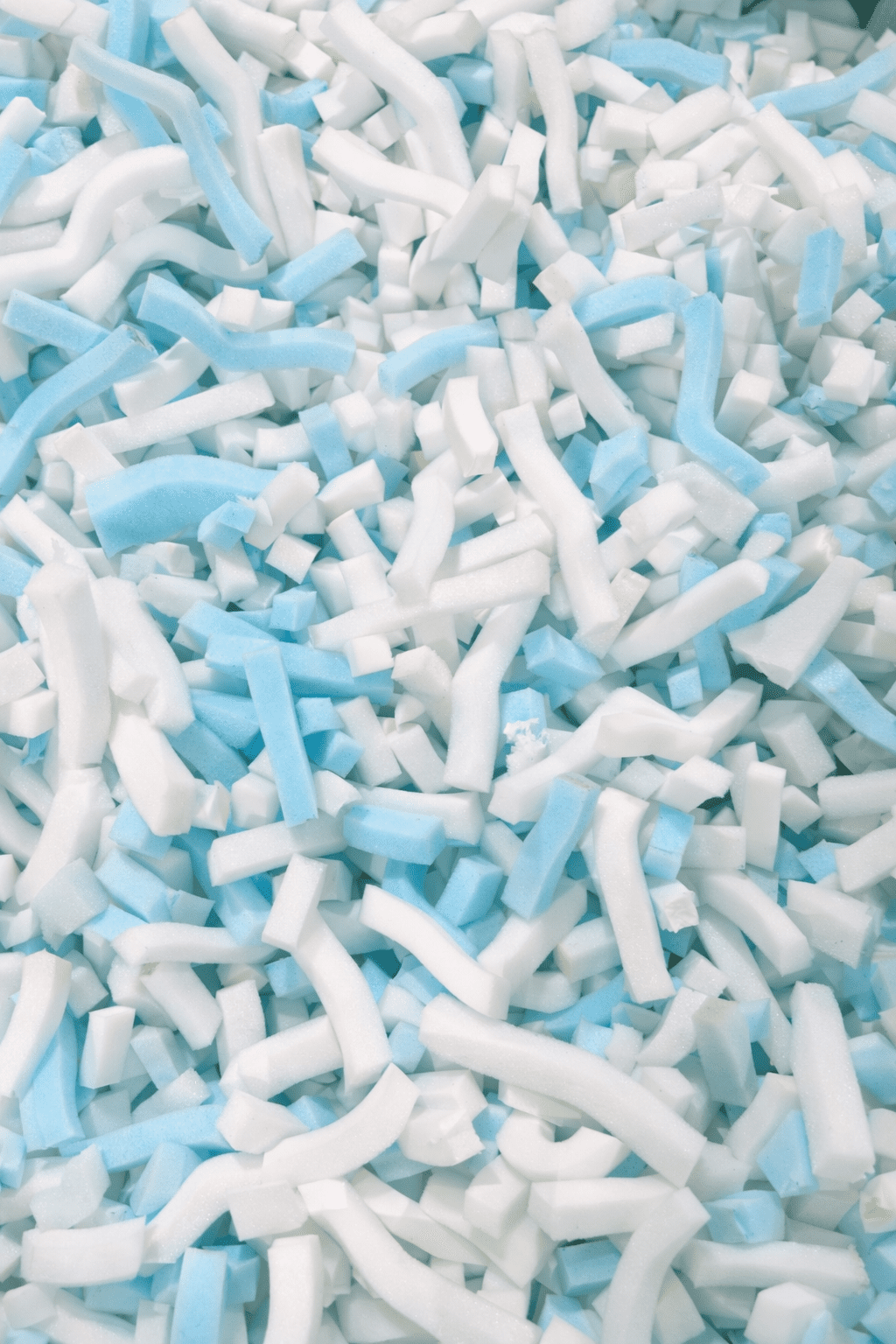QQbed Shredded Memory Foam Fill, 40 lb, Bean Bag Refill for Pillows, Cushions and Crafts