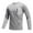 Gray, variant on CaiJunJia Men's Sun Protection Shirts UV SPF UPF 50+ Long Sleeve Rash Guard Fishing Running Quick Dry Lightweight