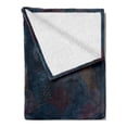 thumbnail image 2 of Abstract Soft Flannel Fleece Throw Blanket, Hand Drawn Composition with Triangles Lines and Arrows on Dark Toned Backdrop, Cozy Plush for Indoor and Outdoor Use, 50" x 60", Multicolor, by Ambesonne, 2 of 5