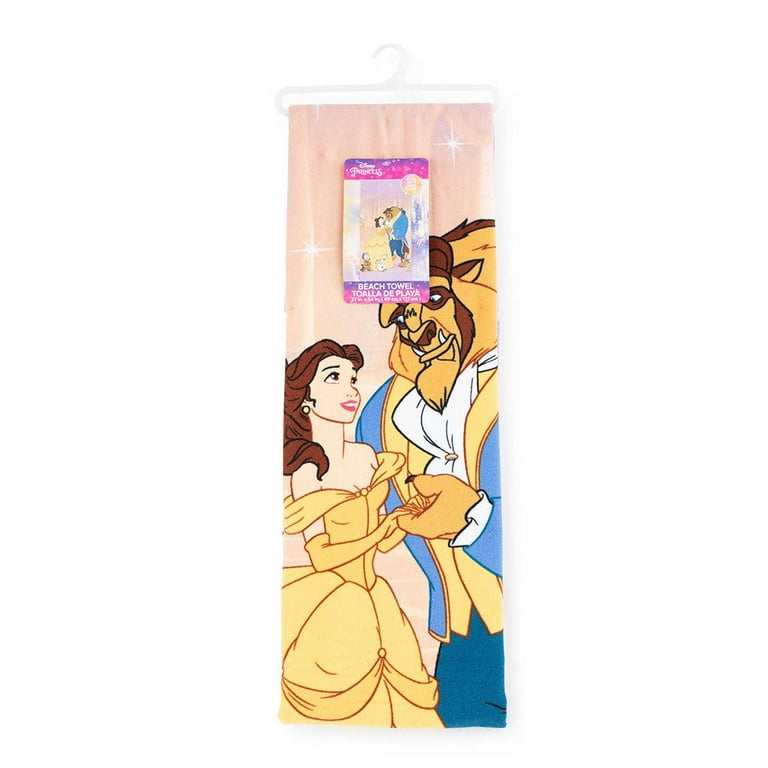 Beauty and the beast beach towel sale
