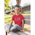thumbnail image 2 of Life Is Beggining Daisies T-Shirt Juniors -Image by Shutterstock,  Small, 2 of 4